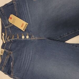 Levi’s Mile High Cropped Wide Leg jeans 32